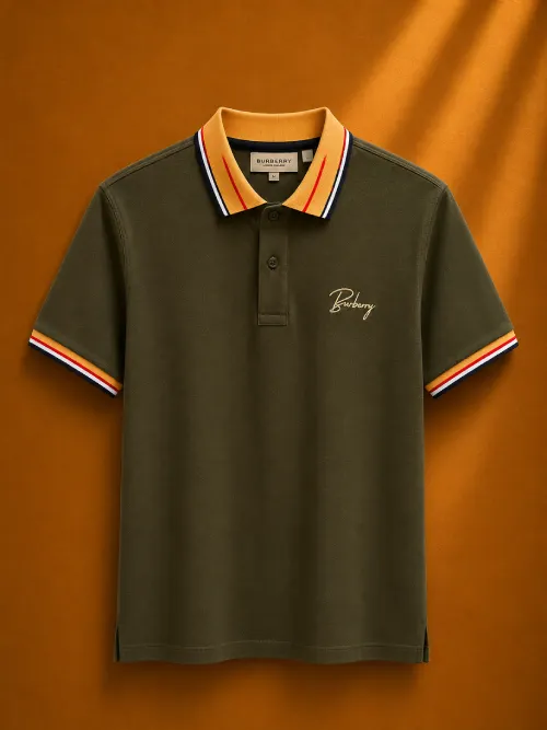 Burberry Men's Premium Polo T-Shirt