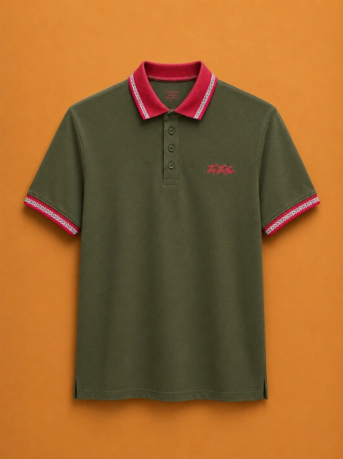 Tom Tailor Men's Premium Polo T-Shirt