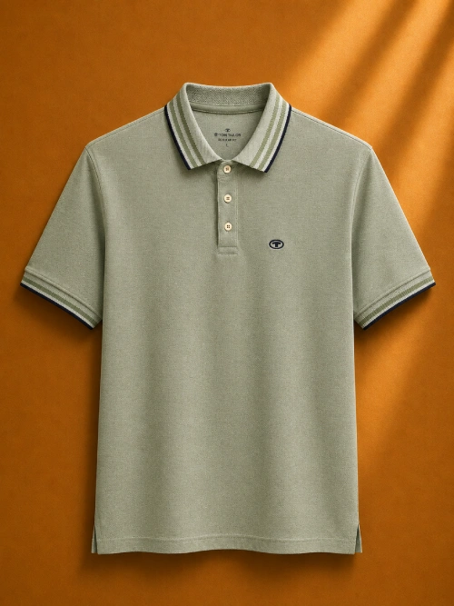 Tom Tailor Men's Premium Polo T-Shirt
