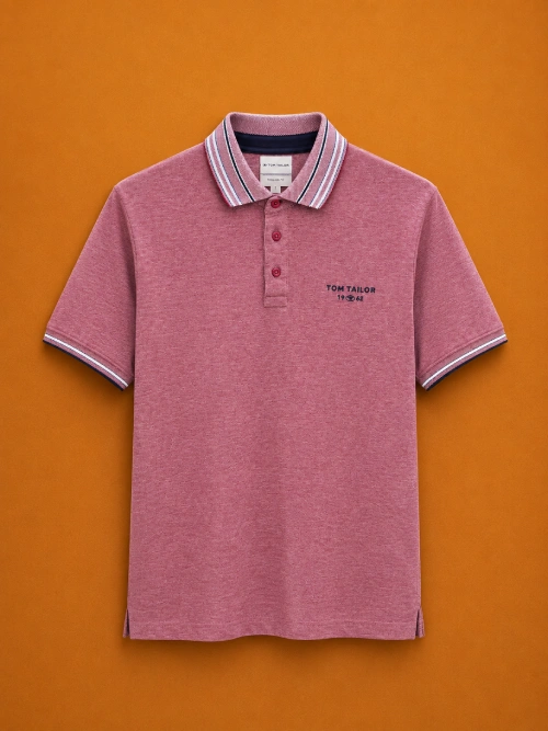Tom Tailor Men's Premium Polo T-Shirt