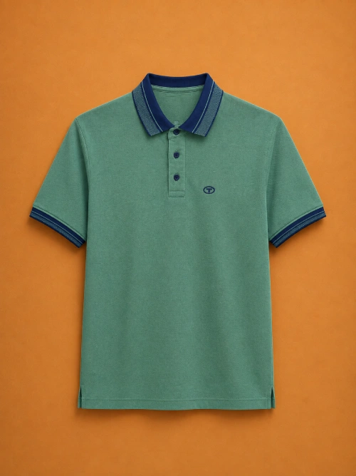 Tom Tailor Men's Premium Polo T-Shirt