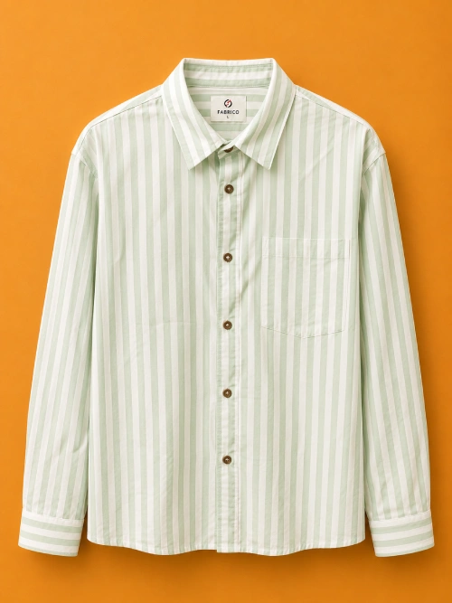 Men's Boxy Fit Full Sleeve Shirt