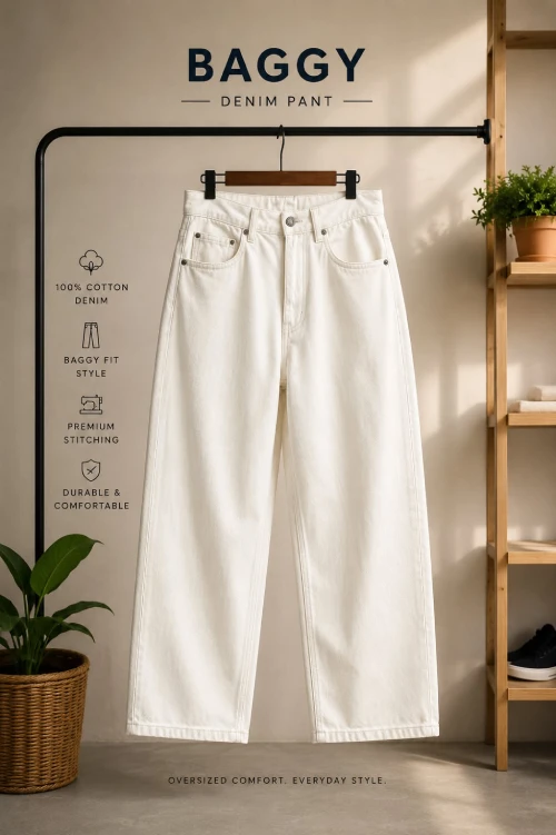 Jack & Jones - Baggy Fit Denim Pant