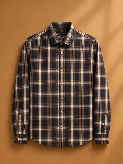 Men's Full Sleeve Check Shirt