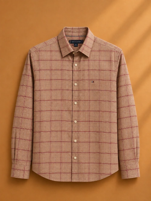 Men's Full Sleeve Check Shirt