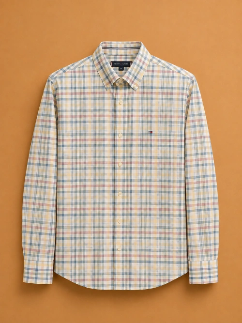 Men's Full Sleeve Check Shirt