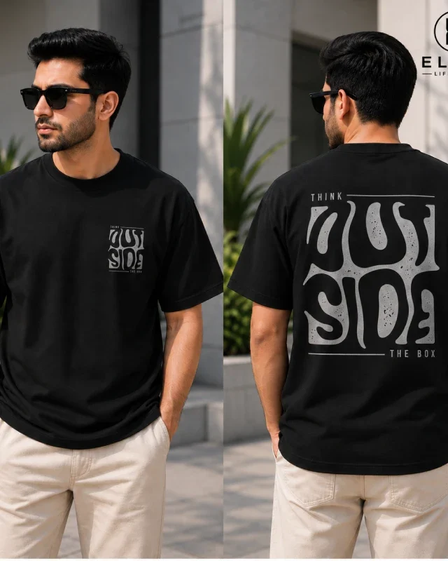 RuggedMenz Drop-shoulder  T-shirt - Outside - Image 2