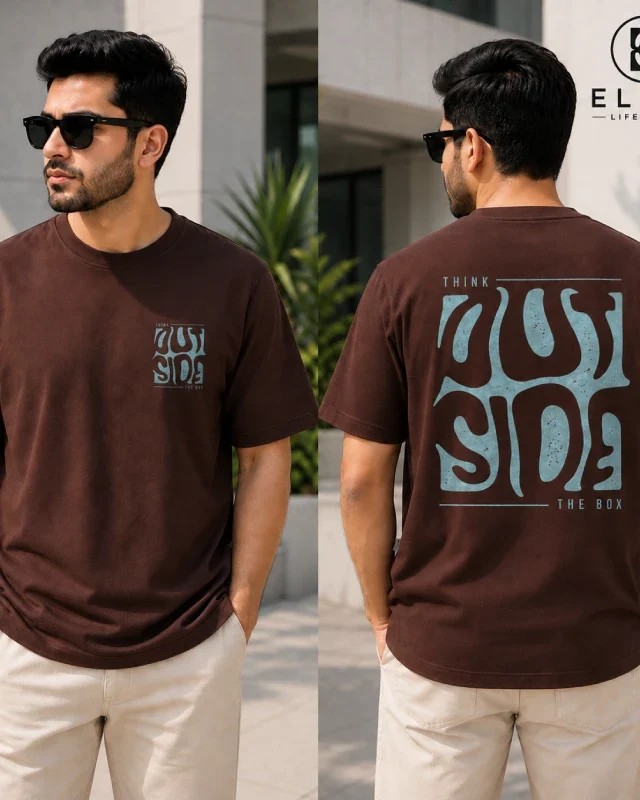 RuggedMenz Drop-shoulder  T-shirt - Outside - Image 3